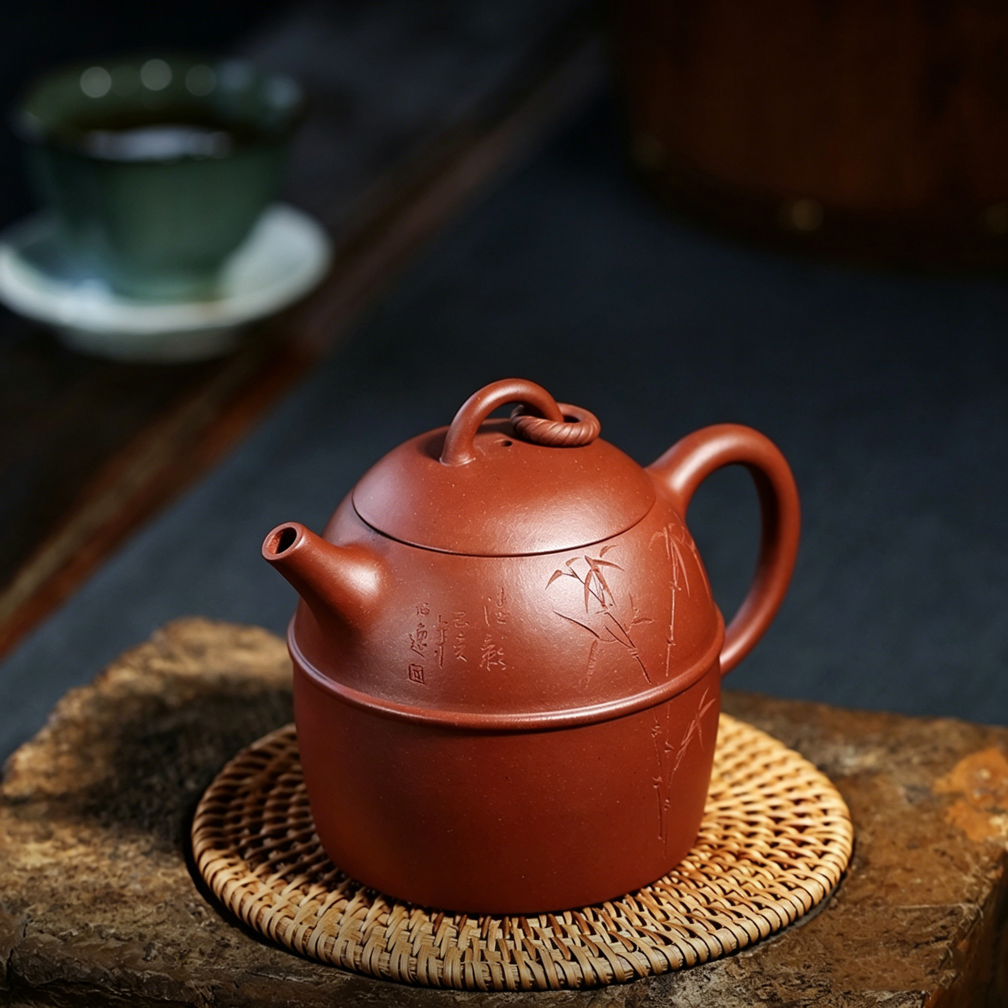 Yixing Zhu Ni Qin Quan Teapot for Gongfu Tea Brewing-CHUAN DING QIN QUAN